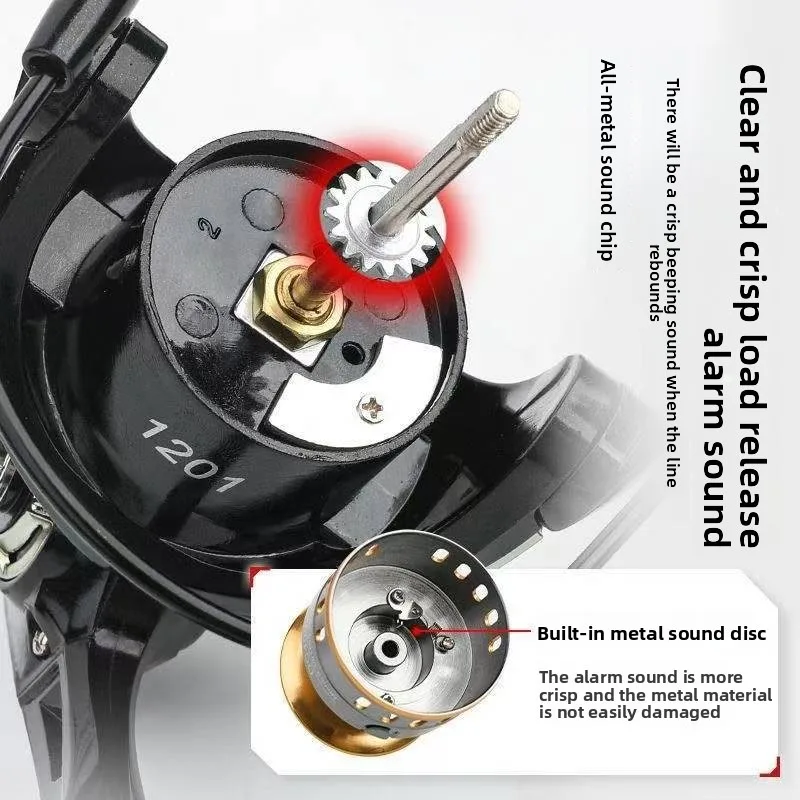 Full Heavy Duty Metal Spinning Fishing Reel He Series 500 To 7000 Eva Or Metal Knob Optional For Saltwater Freshwater Long Cast