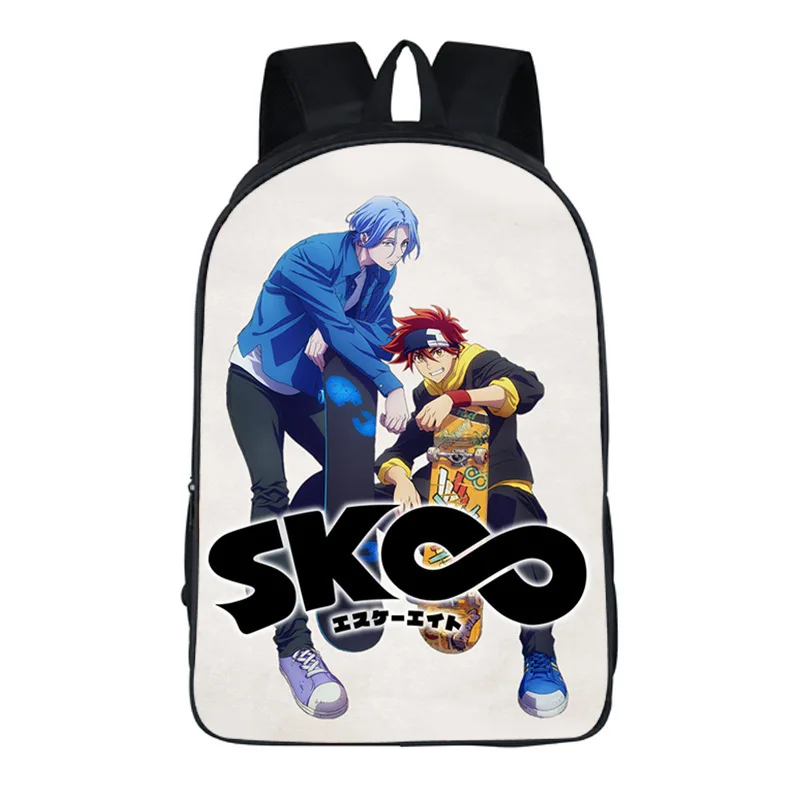 

Hip Hop Popular SK8 the infinity Notebook Backpacks pupil School Bags 3D Print Oxford Waterproof Boys/Girls Laptop Backpacks