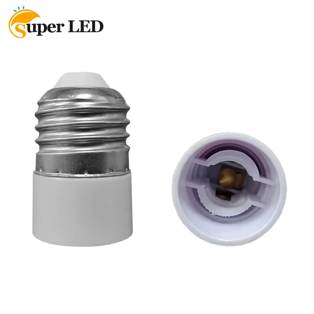 5/10/20PCS E27 To E14  Lamp Holder Converter Socket High Quality Fireproof Material Converter Socket Bulb Adapter Lamp Holder