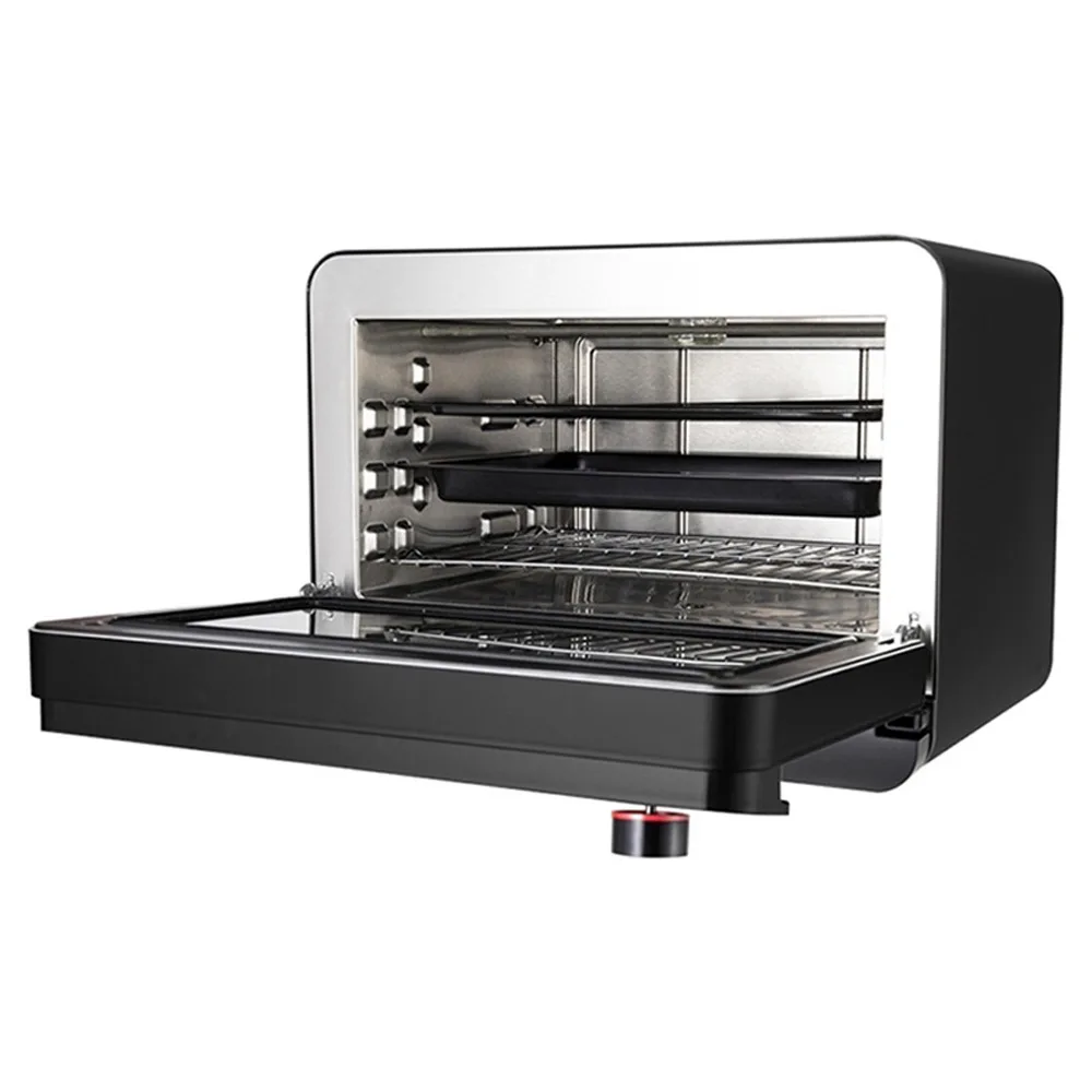 Forno a vapore domestico Desktop Cottura a vapore Cottura Frittura Forno elettrico Macchina per pizza Forno elettrico di grande capacità