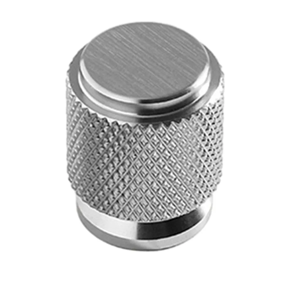 Knurled Cabinet Knob Matt Black Aluminium Kitchen Cabinet Door Cupboard Drawer Door Knob Furniture Hardware