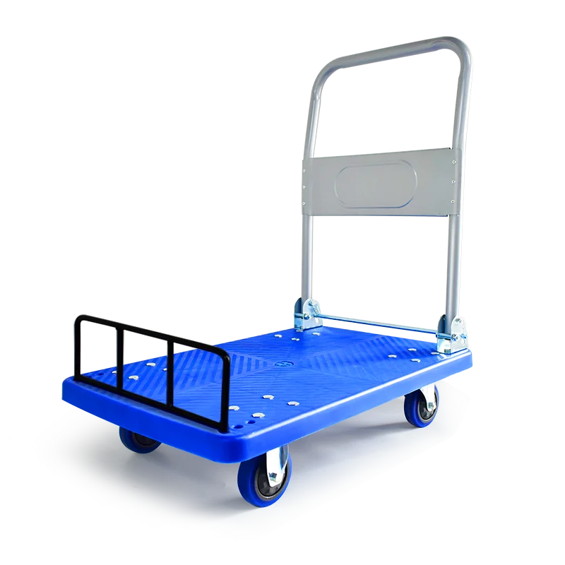 

Add guardrail foldable trolley portable trolley