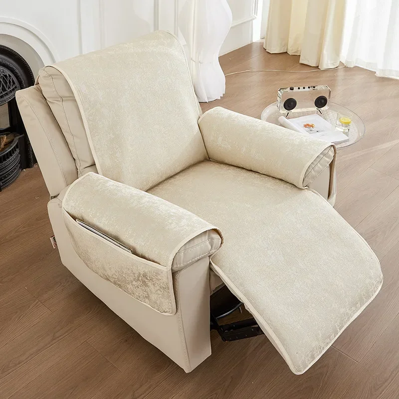 Coussin de canapé antidérapant pour siège individuel, protection de chaise quatre saisons avec bande élastique, anti-rayures, adapté aux animaux domestiques, accessoires pour la maison