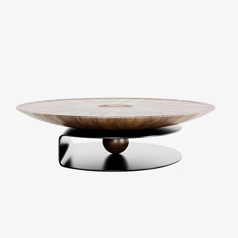 Minimalist rock slab coffee table modern style living room home creative personality small coffee table