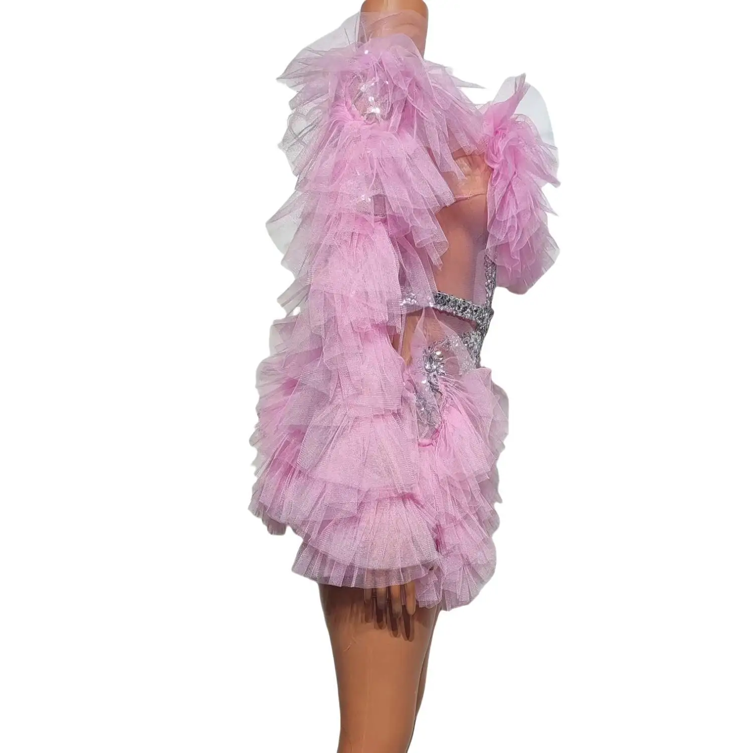 Mode feiern Tanz Frauen Kostüm Drag Queen Outfit Cheerleading Karneval Clubwear Karneval Fotoshooting Requisiten Daxiyang