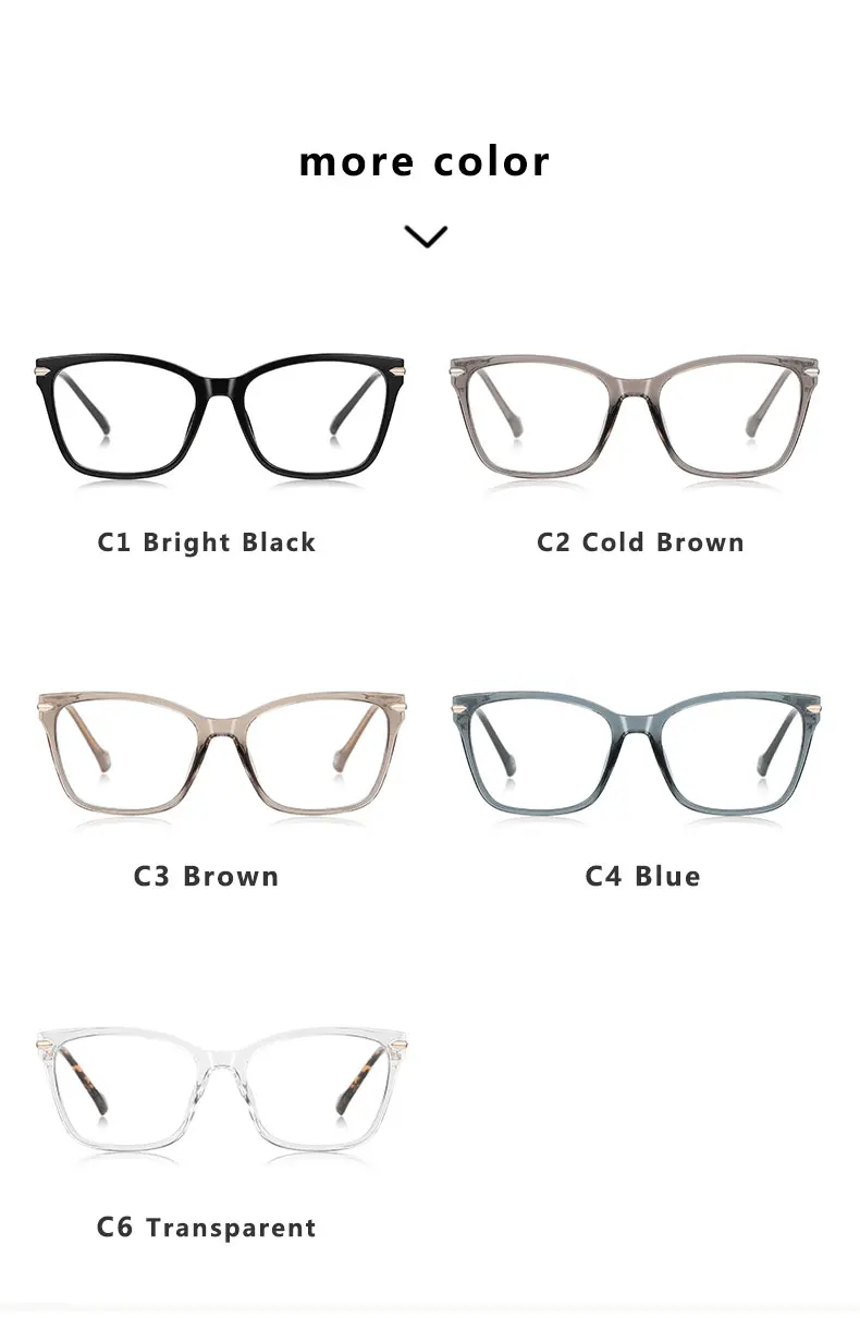 JMISUS Handmade Acetate Blue Light Blocking Glasses With Spring Metal Hinge Square Progressive Multifocal Lenses Eyeglasses