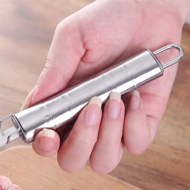Stainless Steel Scraping Hair Knife Cooking Meat Tools Poultry Hair Removal Knife Pig Hair Scraper Kitchen Small Tools