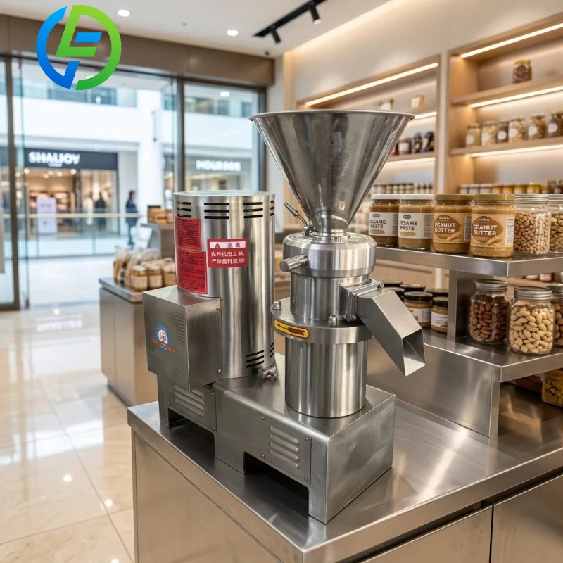 Customize 304 Stainless Steel Colloid Mill Peanut Butter Sesame Paste Grinder Nut Butter Machine