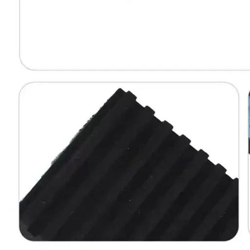 Heavy Duty Shock Absorbing Rubber EVA Pads 120x120x22mm Set of 4 for Mini Split Heat Pumps and Air Conditioners