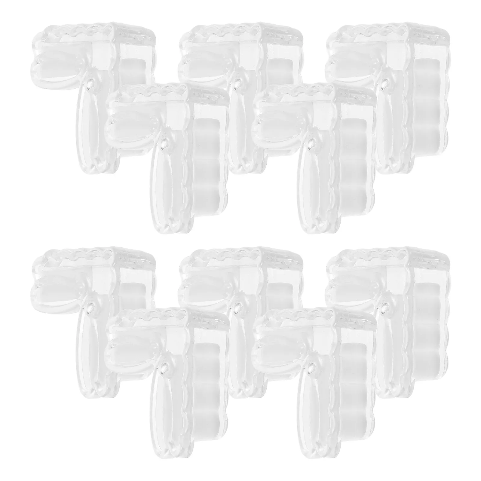 10Pcs Baby Proof Corner Bumpers Clear Table Corner Guards for Toddlers Desk Edge Protector Child Safety Covers