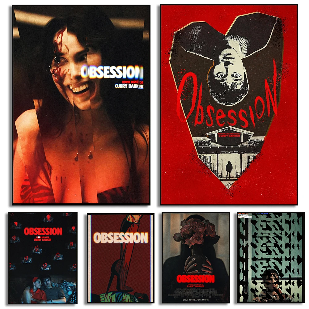 Latest Horror Movies Obsession Posters Thriller Film Prints Canvas Painting Obsession Wall Art Pictures Home Room Movie Decor