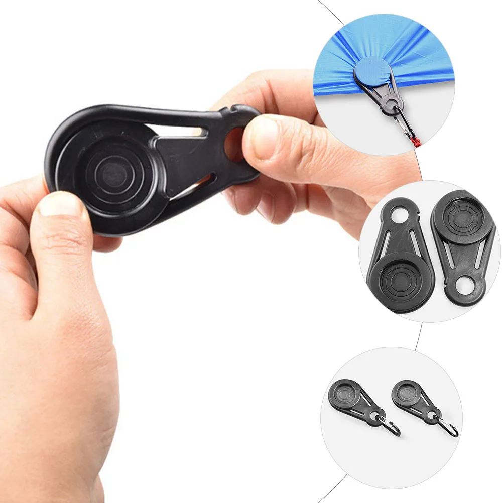 

20 Pcs Tent Clip Heavy Duty Tarp Outdoor Camping Gadgets Clips Clamps Buckle Plastic Awning