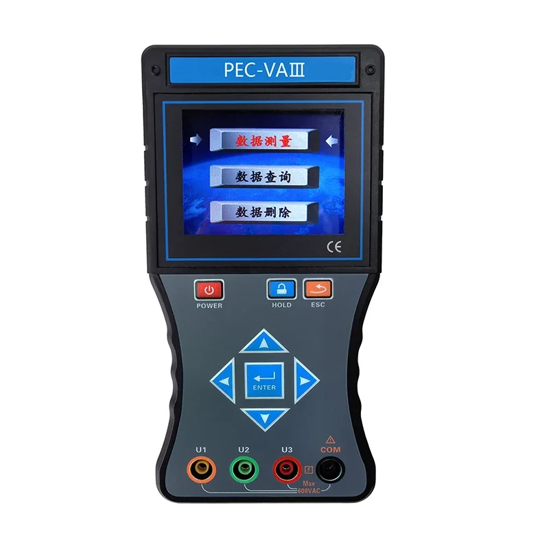 2025 رائجة البيع PEC- VAIII فك التيار متر صحيح RMS الجهد الحالي اختبار الاستمرارية مع المدى الرقمي المشبك الرقمي