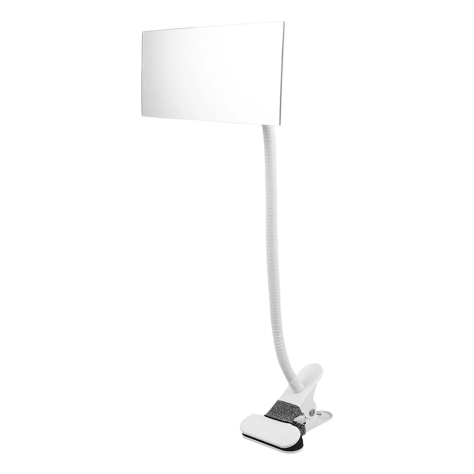 Espejo antiespionaje de escritorio, ángulos ajustables, reflejo claro, Base estable, espejo de maquillaje de seguridad para oficina para escritorio