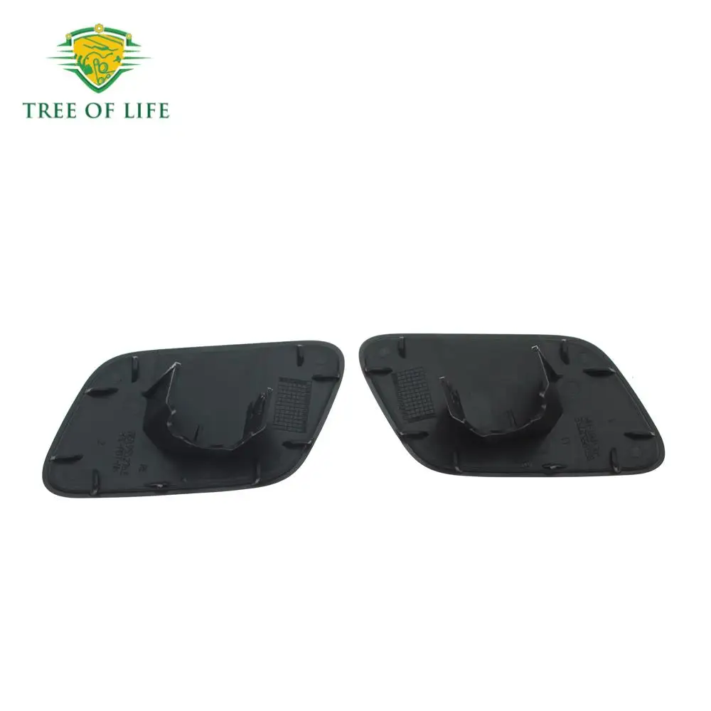 For Audi A4 B7 series 2005 2006 2007 2008 Unpainted Front Bumper Headlamp Washer Spray Nozzle Cover Jet Cap