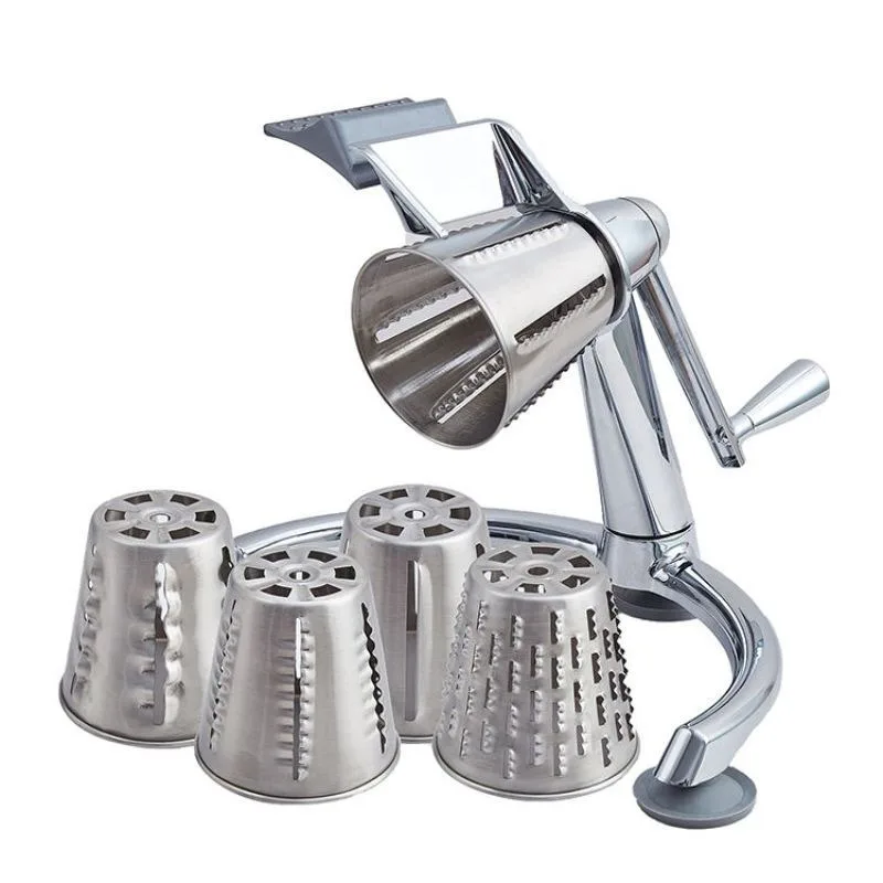 

Multifunctional roller cutter with 5 stainless steel 304 roller blades
