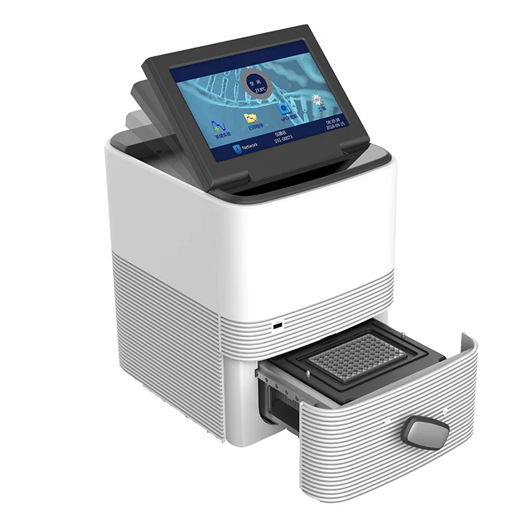 Laboranalyseausrüstung Touchscreen DNA-Testgerät Gene Diagnosis PCR-Erkennungssystem
