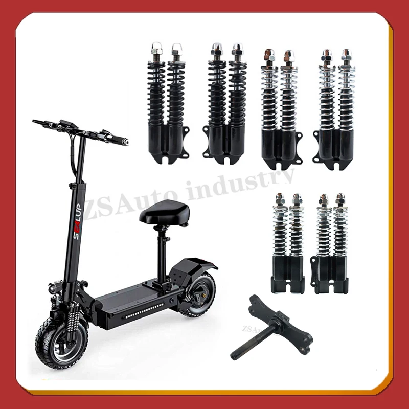 

Electric Scooter Janobike T10 Original Dual-Drive Hydraulic Shock Absorber Front Suspension Dual-Spring Device M12x1.5