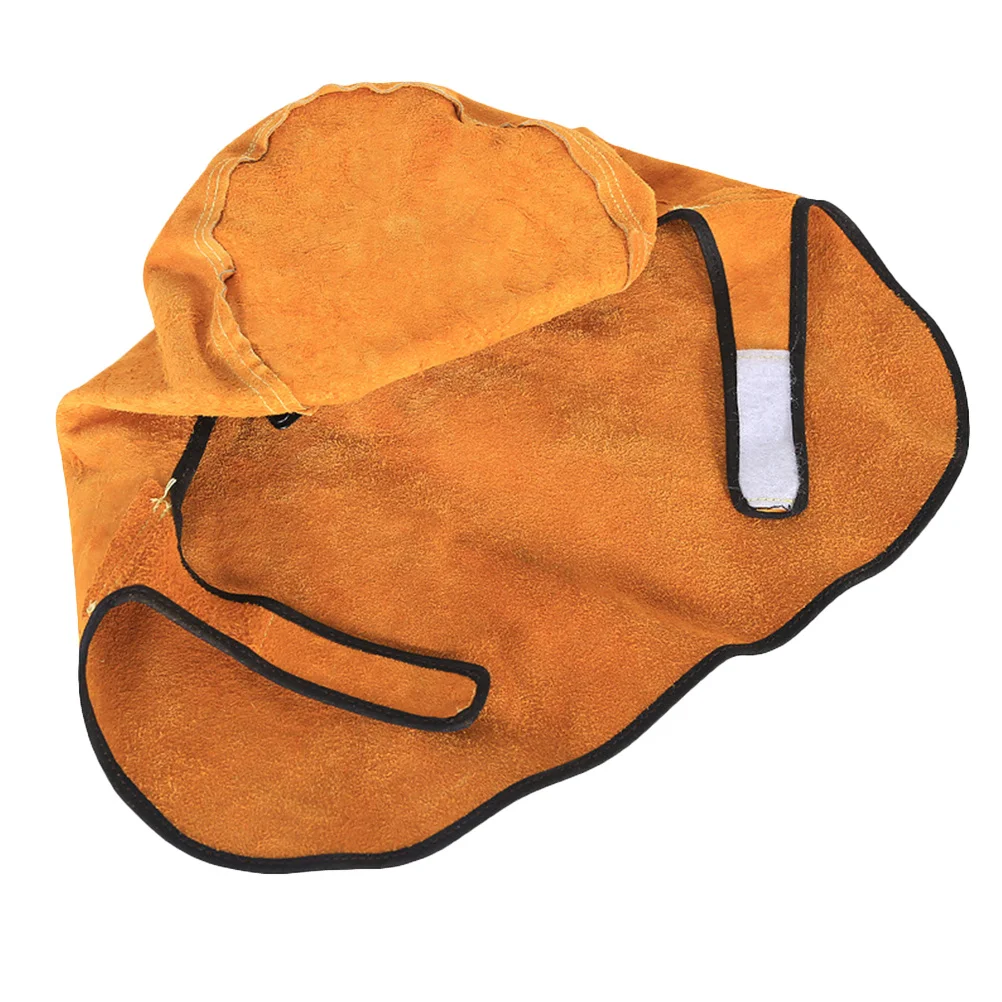 

1Pcs Welder Face Mask Cover Heavy Duty Heat Resistant Guard with Comfortable Cotton Lining for Safe Working Environment
