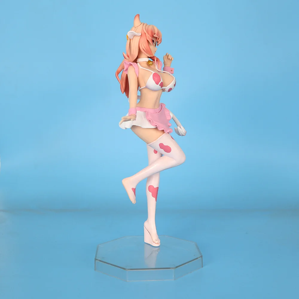 25cm FANCAM MilkGirls Sakura Pink Sexy Anime Girl Figure Milk Girls Black and White Action Figure Adult Sexy Model Doll Toy Gift