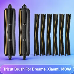 Tricut Brush Strip Fit For Dreame X30 X40 L40/L10s Ultra Gen 3, Xiaomi X20 Pro/X20+, MOVA P50 Pro/Z50/MOVA S70 Ultra Roller