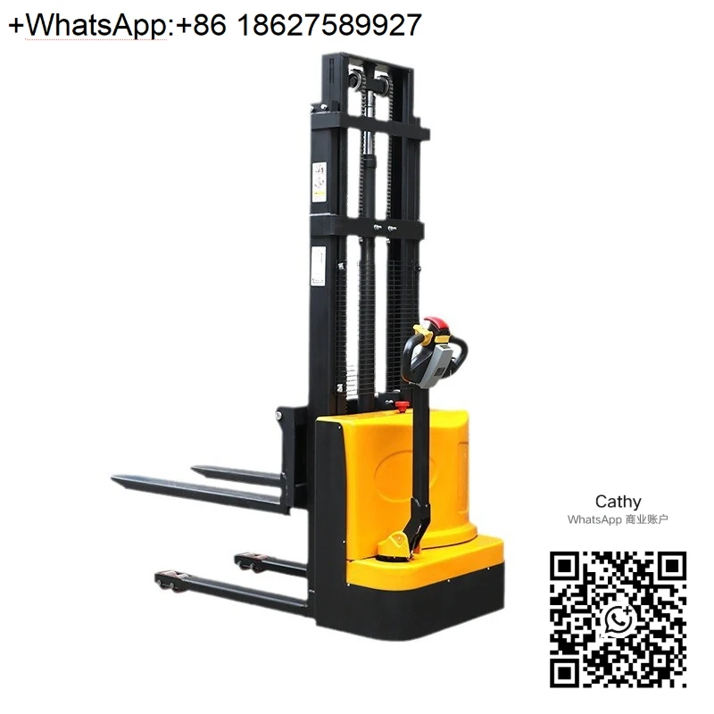 Stand-up Lift Stacker 1.5-3Ton Fully Automatic Hydraulic Transport Vehicle Loading Unloading Equipment