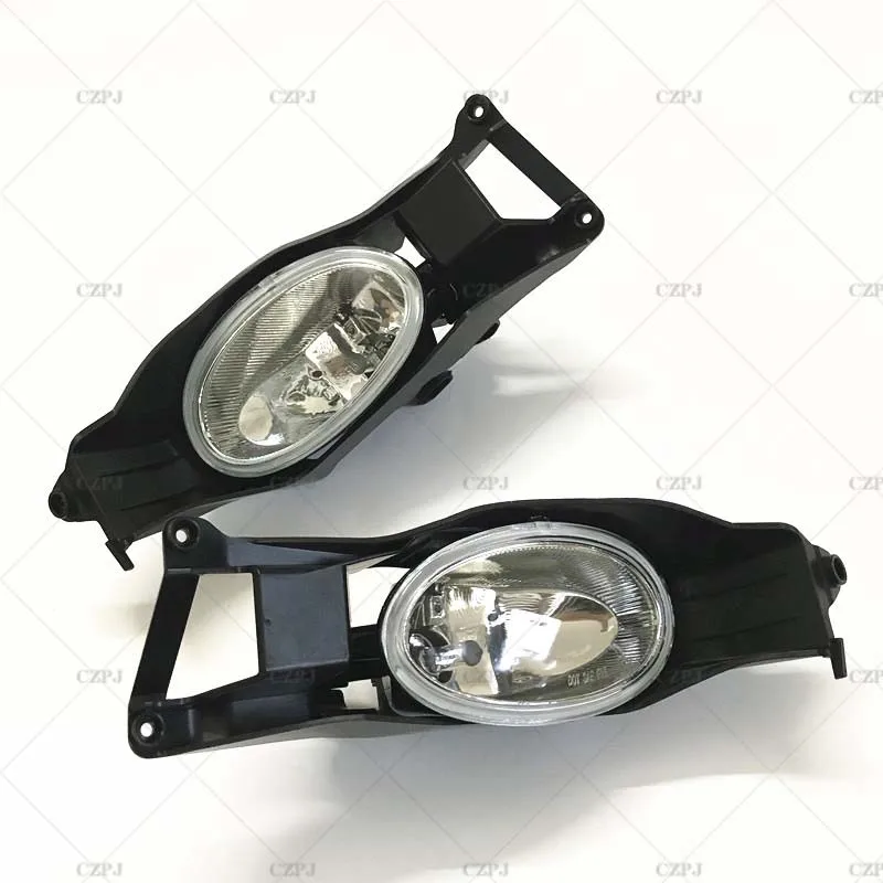 1 conjunto do carro amortecedor dianteiro nevoeiro luz kit de atualização para honda jazz/ajuste shuttle sport 2011 2012 2013 2014 2015 2016