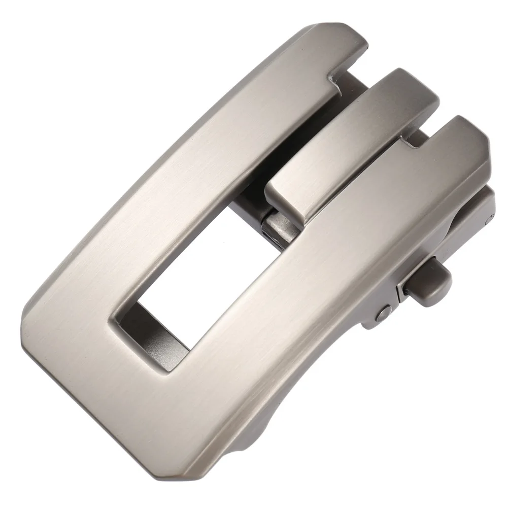 Neue Herren-Gürtelschnalle Freizeit Ohne Gürtelschnalle Business-Accessoires Automatische Schnalle Breite 3,5CM Luxus-Gürtel Designer-Herren – Detail 2