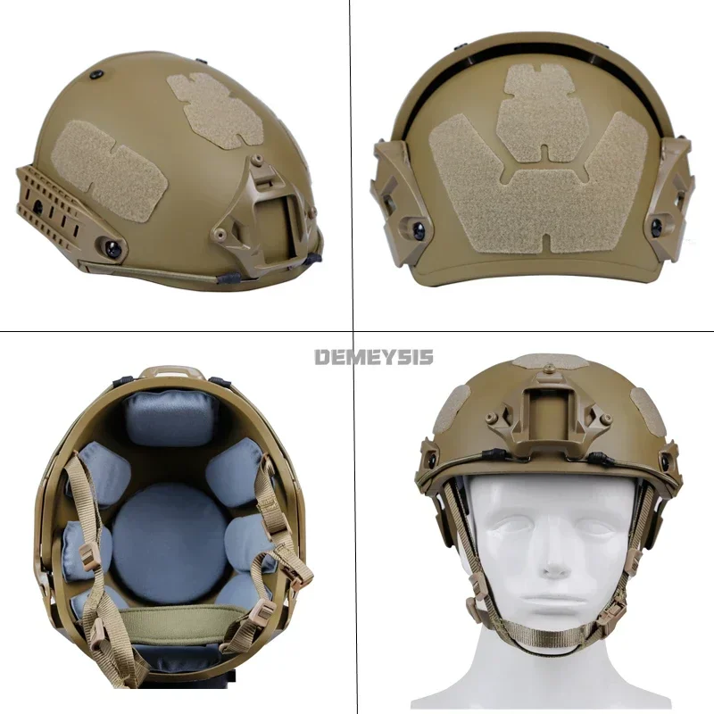 Tactical Helmet Half-covered  Airsoft Helmets Safety Head Protect Hunting Shooting Helmet for Paintball Sports