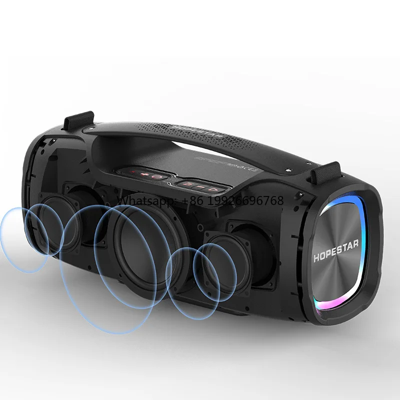 

A6x Hopestar 2025 Speakers Audio System Sound Dj Wireless Portable Hifi High Quality Subwoofer Outdoor Blue Tooth Speaker manufa