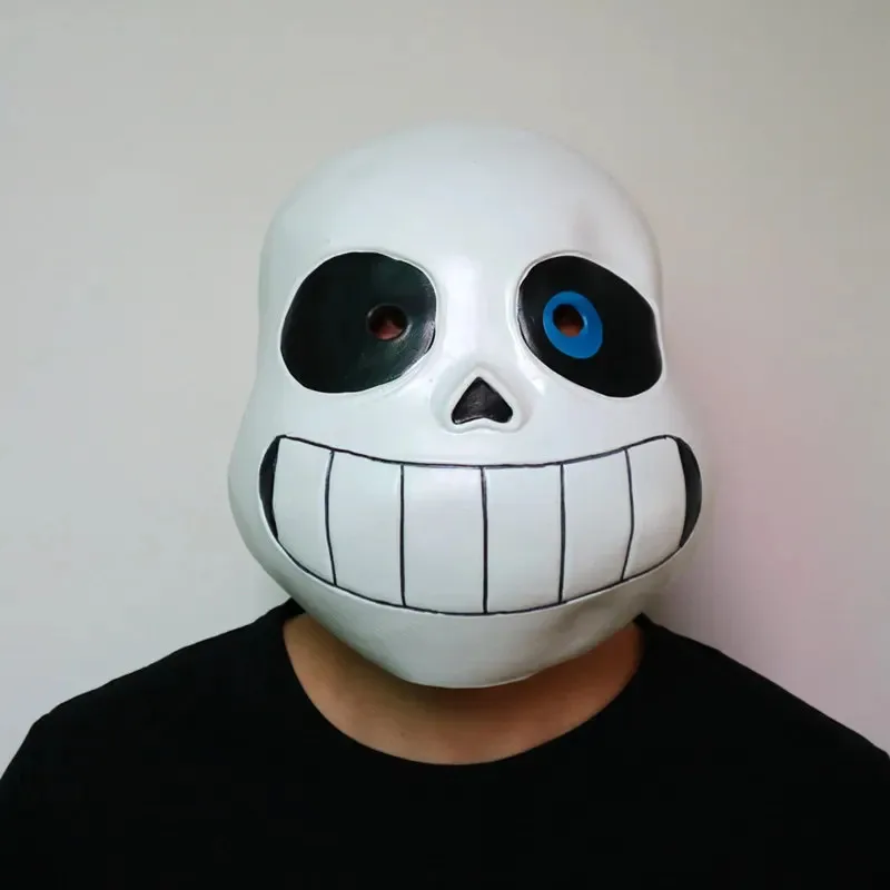 A2025 Новые толстовки для косплея Undertale, латексная маска, куртка FRESH SKELETON sans plus, бархатный свитер на молнии с капюшоном, 2019, ха ★   HAxiba.