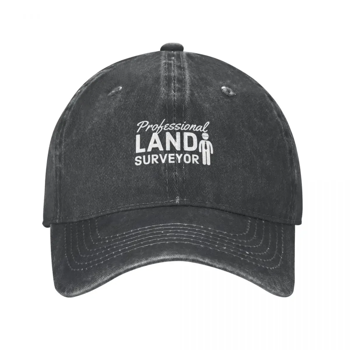 professional land surveyor gift Cowboy Hat Beach Bag Golf Wear tea Hat Trucker Hats For Men Women's