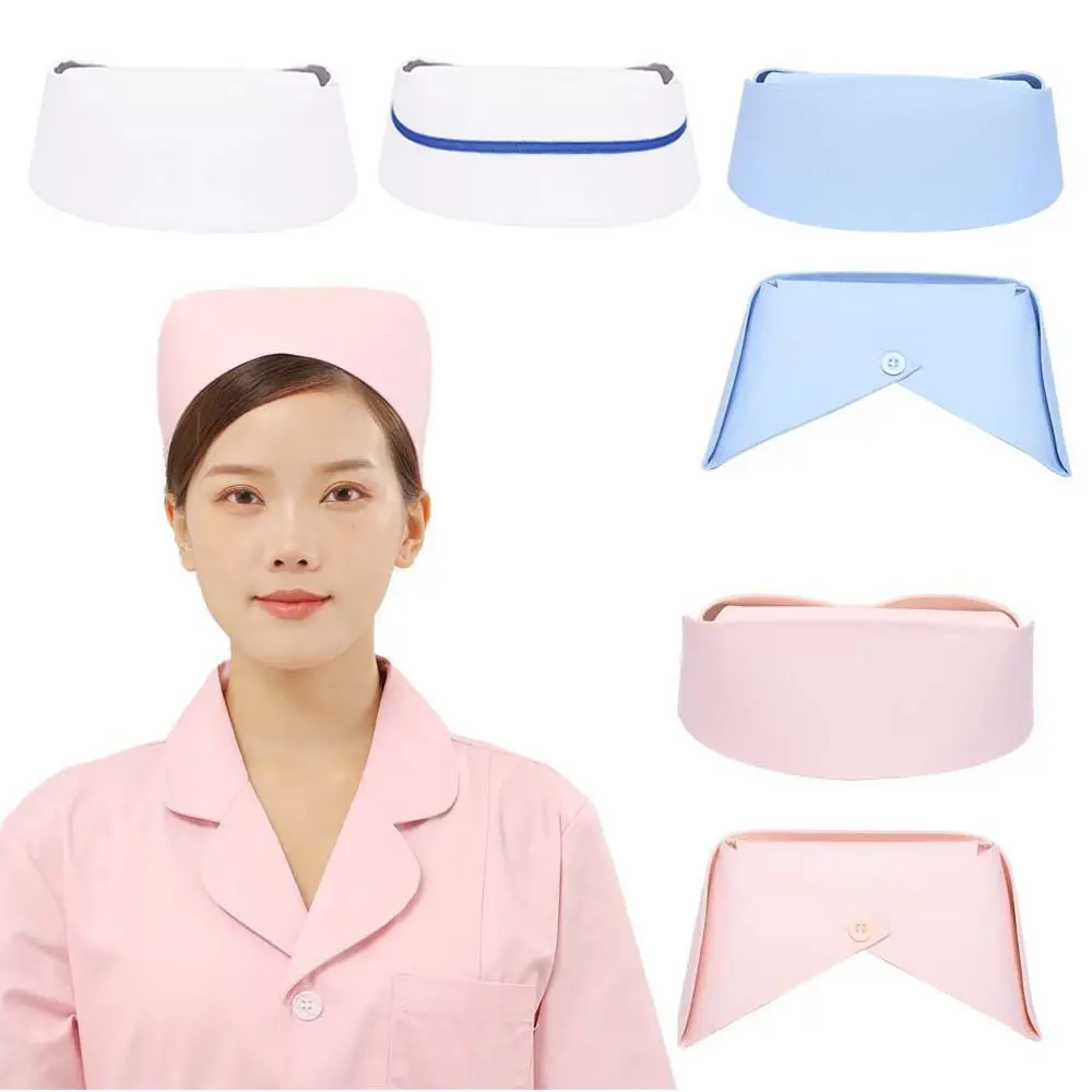 High quality Costume Accessories Nurse Hat Nurse Headband Durable Swallowtail Hat Accessories Work Cap Operating Room