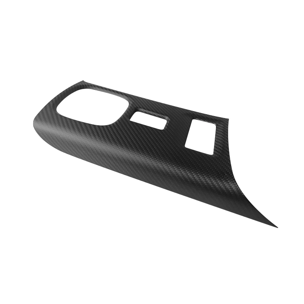 

For Toyota GR86 for Subaru BRZ 2022up Automatic Version Real Matte Carbon Center Console Seat Heating Cover Trim Car Accessories
