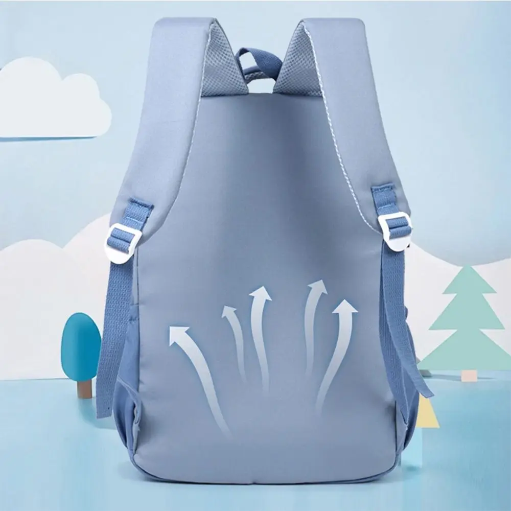 Spacious Nylon Capybara Backpack Large Capacity Lightweight Children's Backpack Alleviate Burden Capybara Bookbags School Use