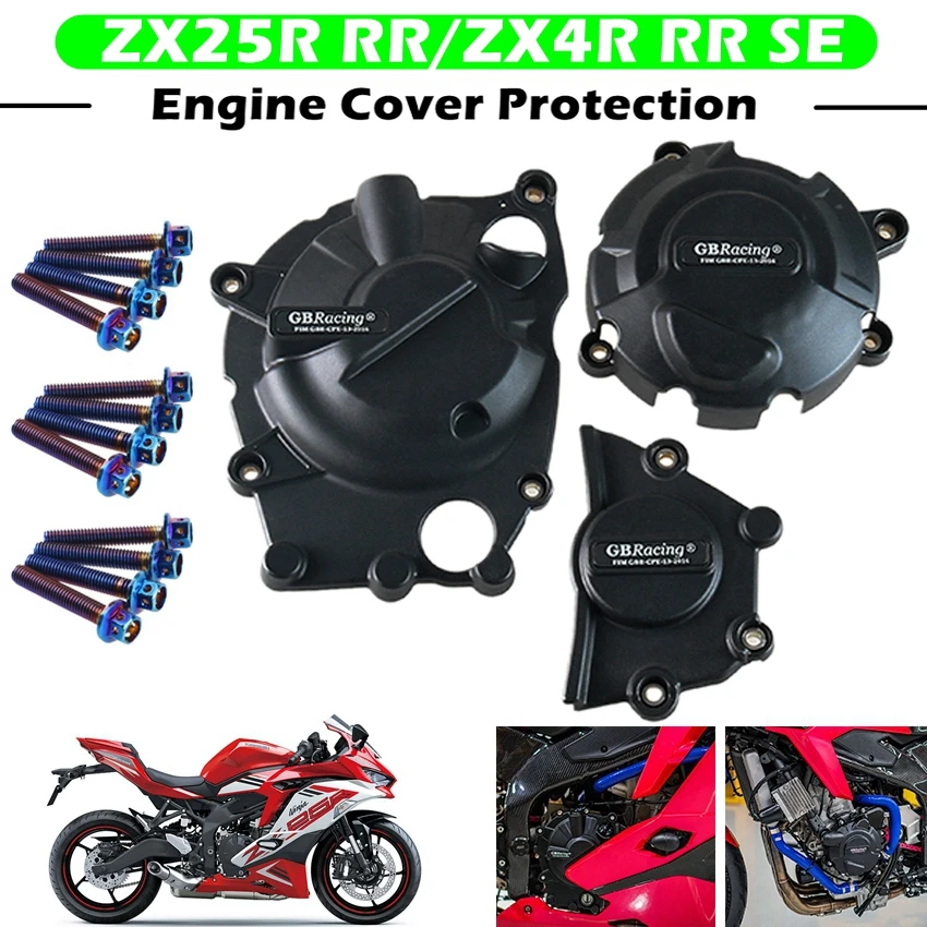 

Защитная крышка двигателя мотоцикла GB Racing для KAWASAKI ZX-25R ZX25R ZX4R ZX4RR