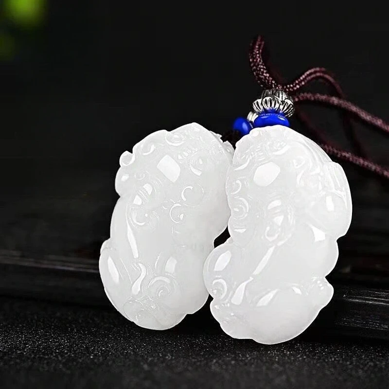 New pendant male and female couple transfer jade pendant