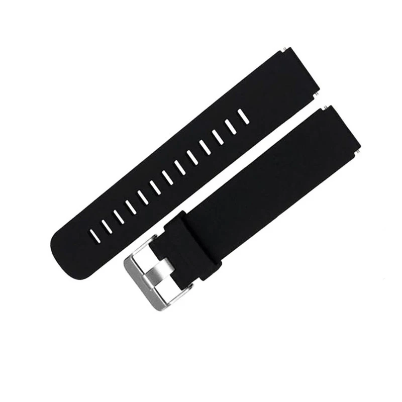 30 Pieces/Pack 19mm Silicone Band Bracelet Universal Smartwatch Strap Wristband for ID205L Watch Accessories