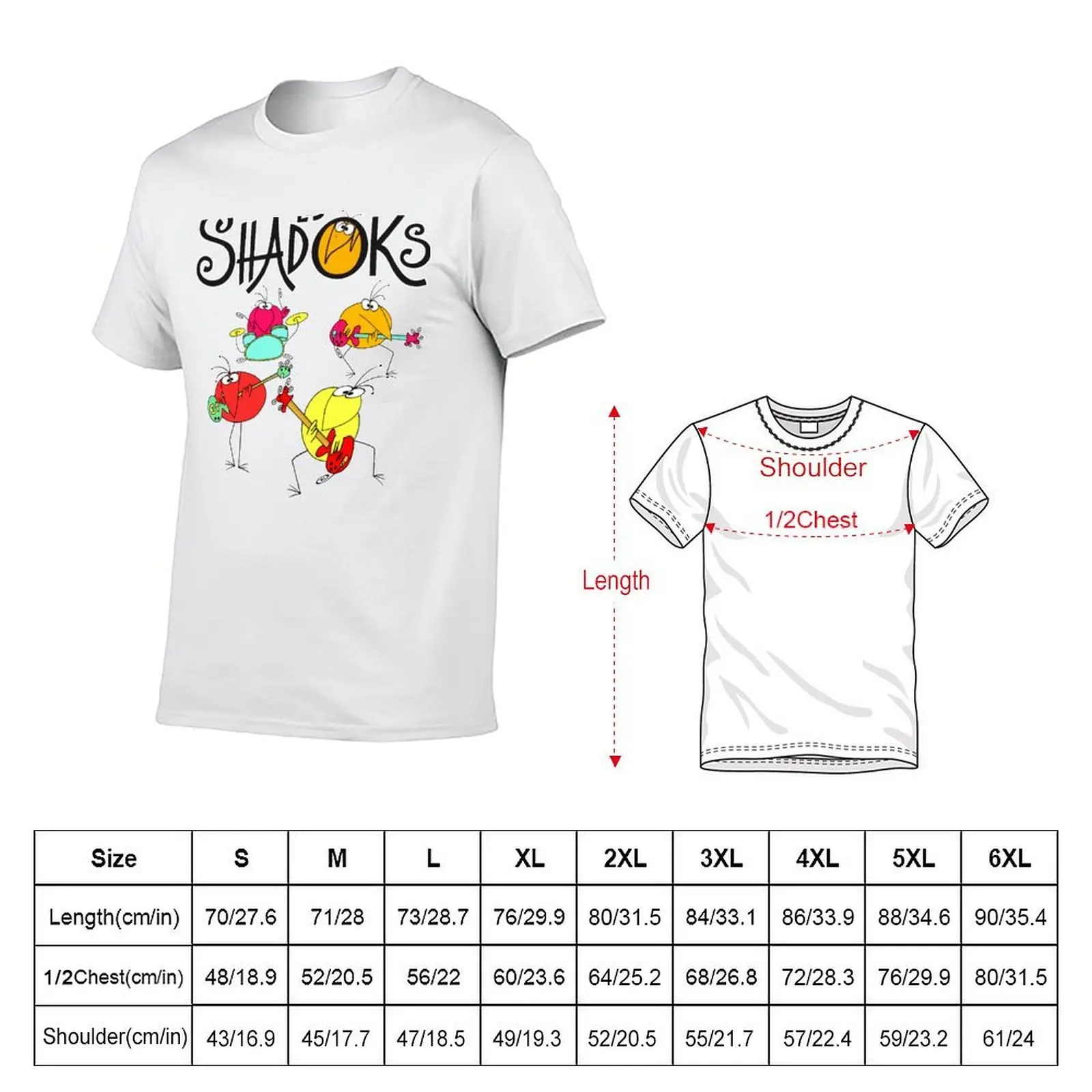 shadoks rock band dark T-Shirt man t shirts for men t shirt custom print T-Shirt