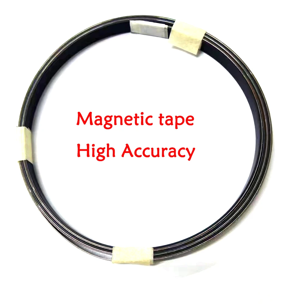 1+1mm Pole Pitch Magnetic Tape Adhesive 1mm High Performance Magnet Strip Anti-Pollution Ability Non-Contact Measurement Ruler