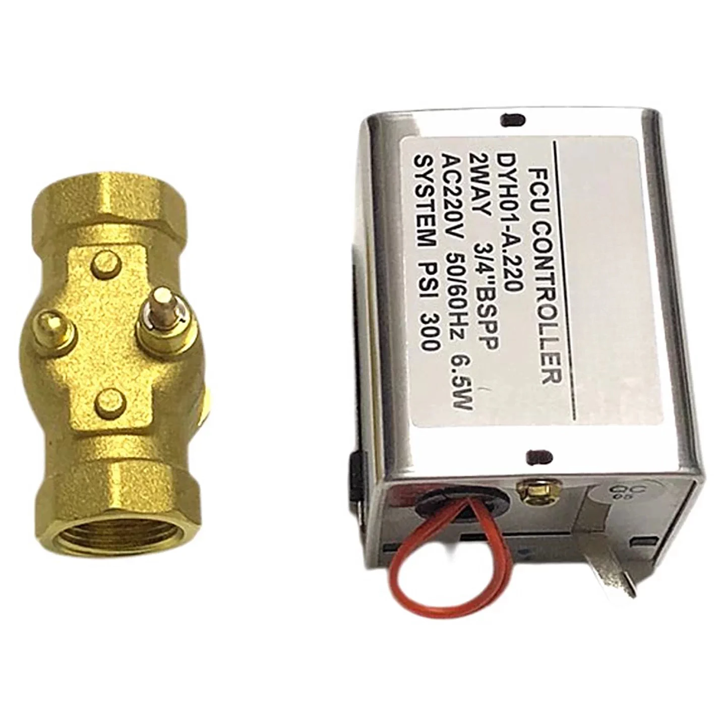 Central Air Conditioning Electric Valve Actuator Two-way Regulating Solenoid Valve DN20/6 Minutes Fan Coil Electric Two-way