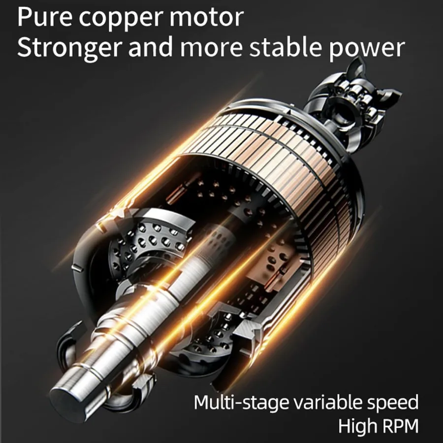 1000 W elektrisches HVLP-Farbspritzgerät mit 6 Kupferdüsen und 3 Sprühmustern, 1200 ml Behälter mit hoher Kapazität, ideal für Möbel