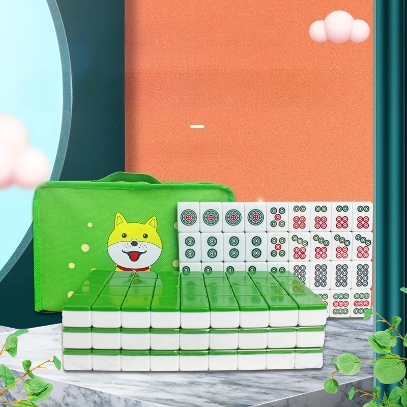 مجموعة كاملة من قطع الماجونغ ا - مراجعة Board Game Mahjong وسعره