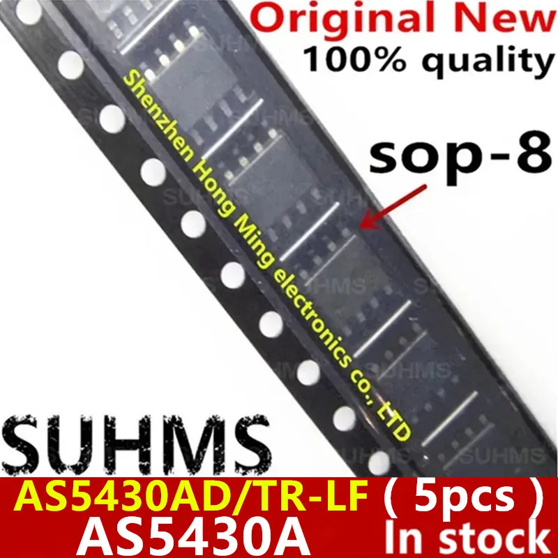 (5piece)100% New AS5430A AS5430AD/TR-LF sop-8 Chipset