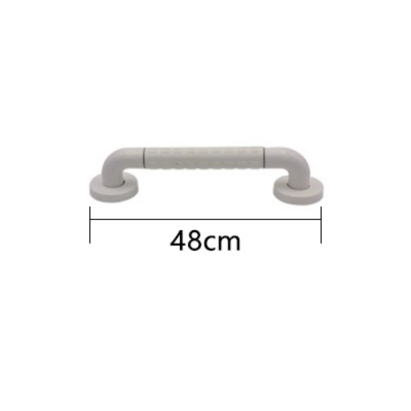 Barrier-Free Handrail Bathroom Toilet Elderly Disabled Non-Slip Safety Nylon Railing Toilet Handle