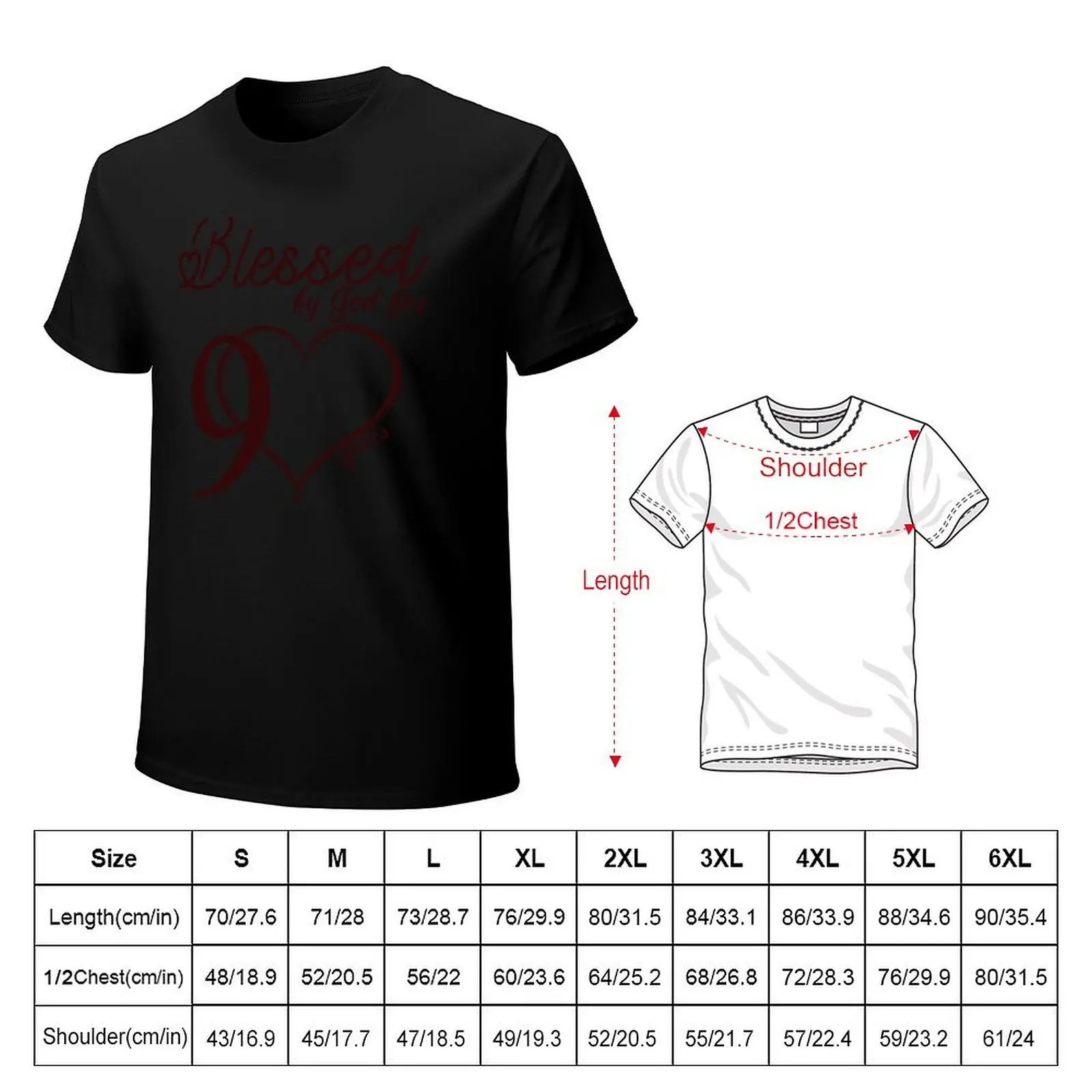 Blessed by God for 90 years Happy 90th Birthday White and Coffee Brown T Shirt Gift T-Shirt UV Protection Outdoor Tee Shirt