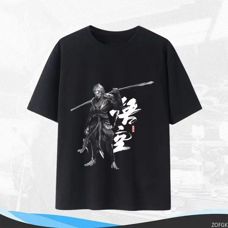 T-shirt a maniche corte Game Peripheral, camicia a maniche corte ampia traspirante da uomo e da donna