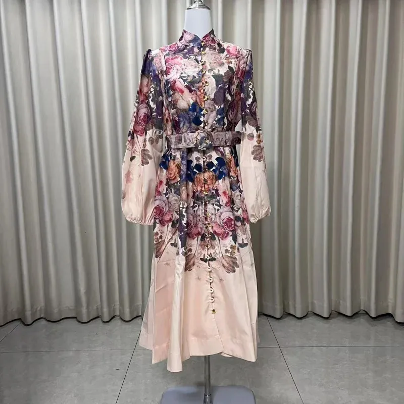 

Women's Dress Floral Linen Elegant Long Dresses Casual Vacation Beach Party Dresses Woman Clothing Summer Skirts for Women 2025