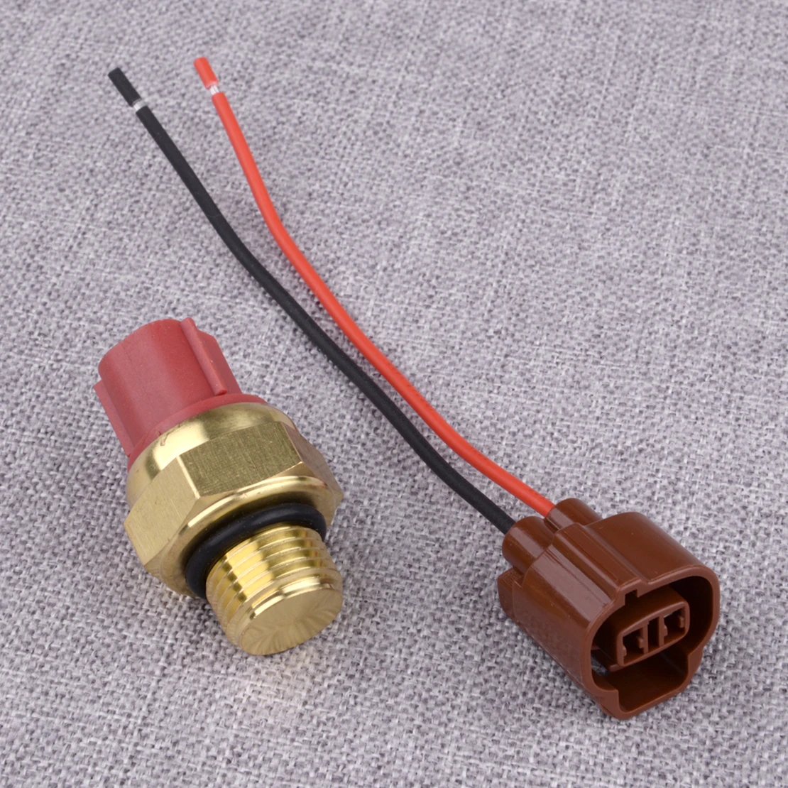 

Radiator Cooling Coolant Fan Water Temperature Switch Sensor & Connector 19206-115-0000 Fit for HiSun UTV ATV 19206-102-000