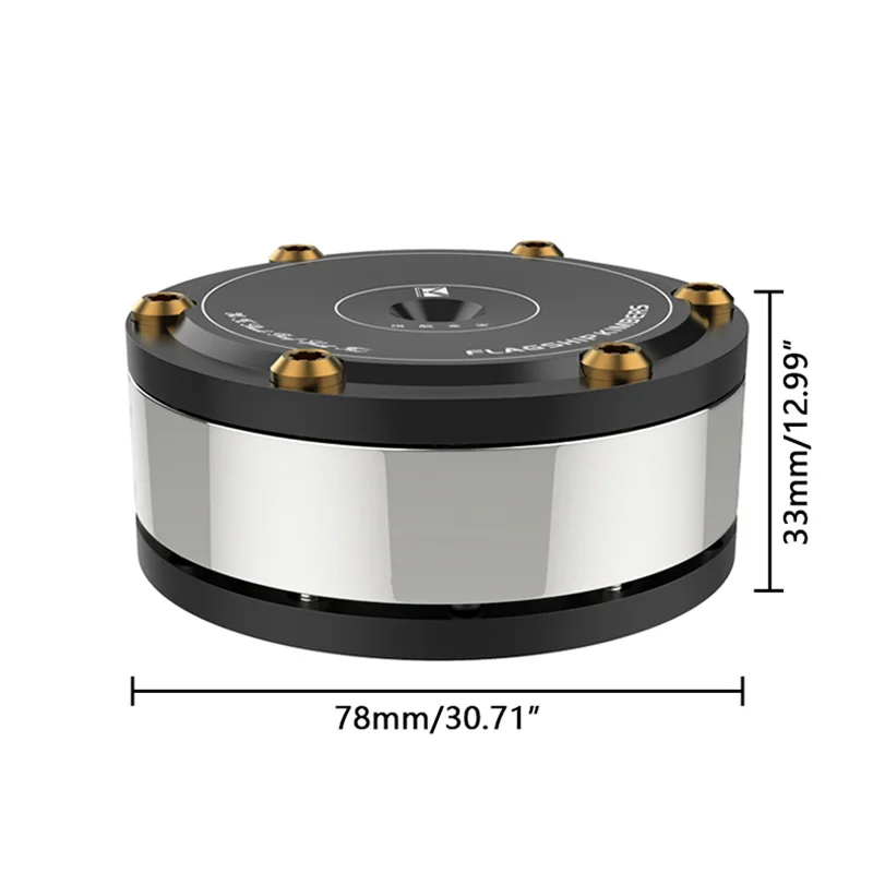 ​​Blackbox Hi-Fi Audio Vibration Isolation Foot Pad Feet Ceramic Damping Spikes for Speakers Amplifiers CD Players DACs​​